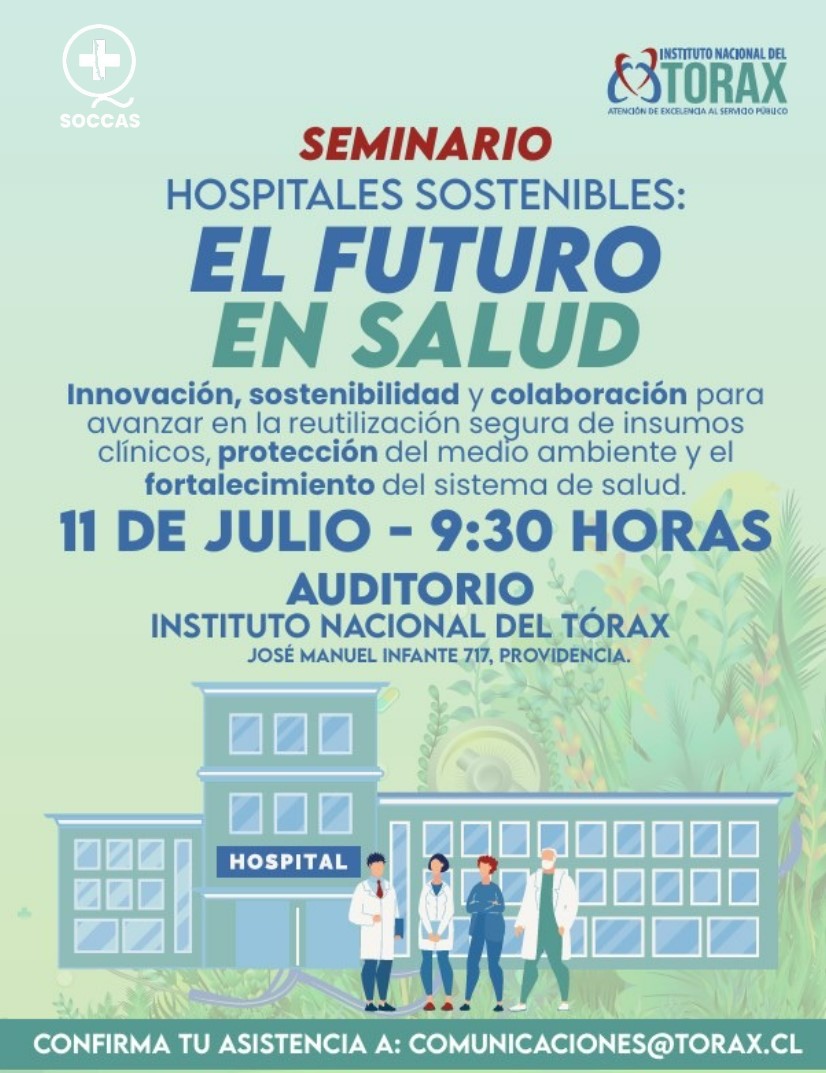 Invitación Seminario Hospitales Sostenibles